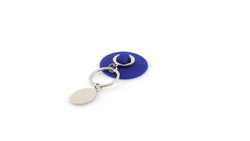 Llavero Moneda Halman AMARILLO