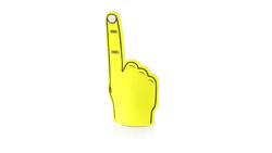 Animatie-Hand Zacky GEEL